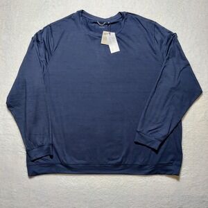 Puma Cloudspun GRYLBL Crewneck Mens 3XL Navy Blazer Heather NWT 535500 02
